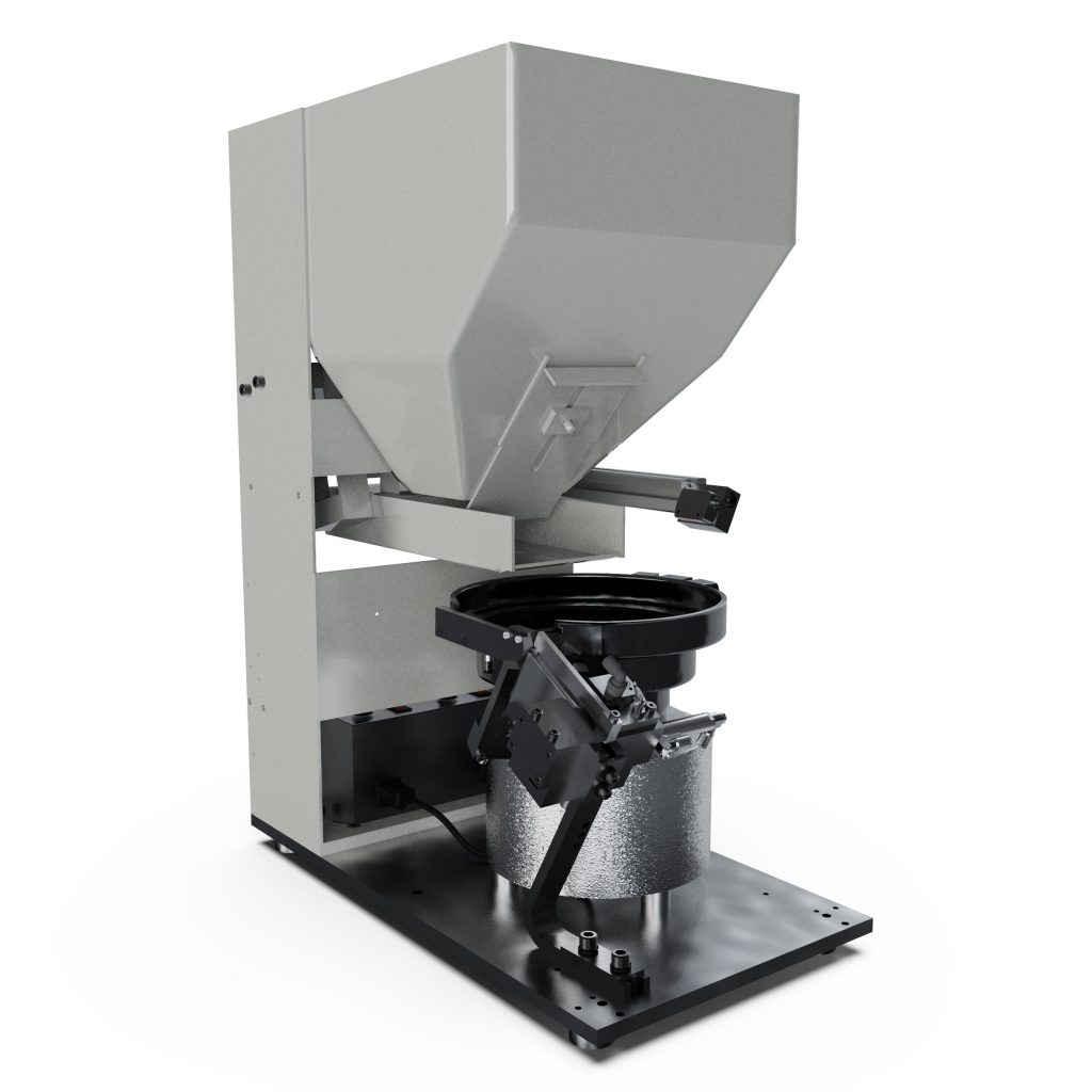 STOCK HOPPER WITH FEEDWER